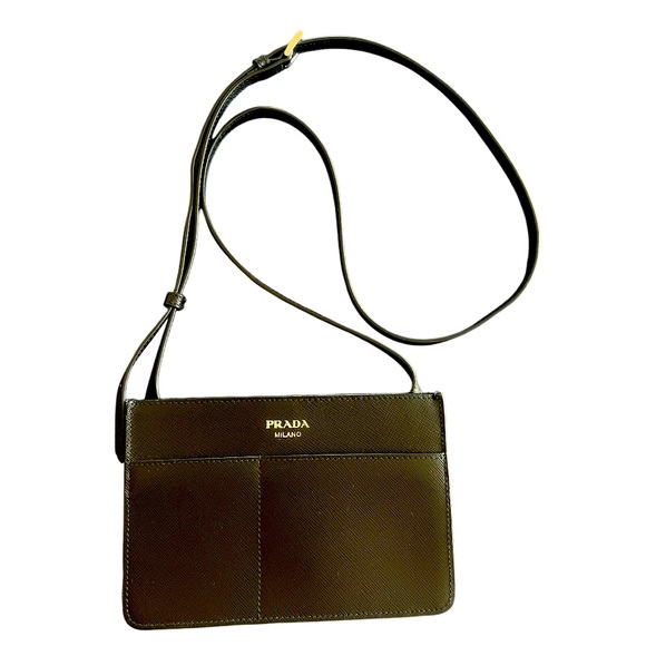 Prada Black Crossbody Bag Like New - Picture 3 of 6